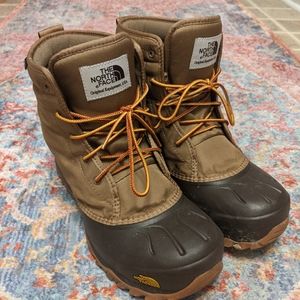 North face tsumoru boot size 10